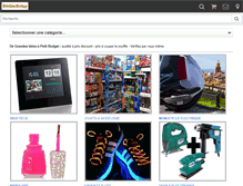 Tablet Screenshot of bobecate-boutique.com